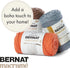 Bernat Macrame Natural Yarn - 3 Pack of 250g/8.8oz - Cotton - #6 Super Bulky - Knitting, Crocheting & Crafts......