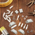 125 Pieces Plantation Shutter Repair Kit Repair Plantation Shutters Magnets Shutter Staples Replacement Shutter Pins Cabinet Magnets for Shutter, ...