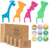 Biodegradable Kids Flossers -200 Pack, Natural Kids Floss Picks, Fluoride Free, Biodegradable Floss Pick, Organic Animal Kids Dental Floss Picks, ...