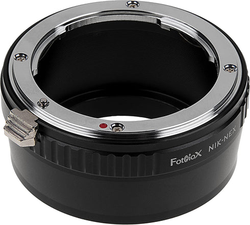 Fotodiox Lens Mount Adapter - Nikon Lens to Sony NEX E-Series Camera fits Sony NEX-3, NEX-5, NEX-5N, NEX-7 and Sony Video Camcorder NEX-VG-10 VG10...
