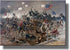 Civil War Battle Picture on Stretched Canvas Wall Art Decor, Ready to Hang!...