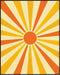 Posterizer 1 pcs-Boho Minimalist Cute Sunshine-Abstract & Modern Art-Astronomy & Celestial Art-Gift for Men Women Entrepreneur Teens - Kitchens, D...