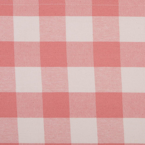 DII Buffalo Check Collection, Classic Farmhouse Table Runner, 14x108, Pink & White...