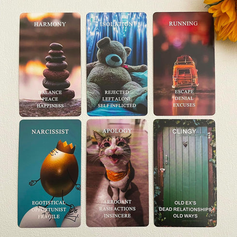 What's The Vibe Oracle Cards Deck, Oracle Cards for Beginners, Oracle Deck Used for Career and Life Relationships, Twin Flame, Soulmate, Karmic Co...
