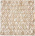 DII Woven Paper Tabletop Collection Holiday or Event Décor, Square Placemat Set, 16x16, Taupe, 6, Piece...