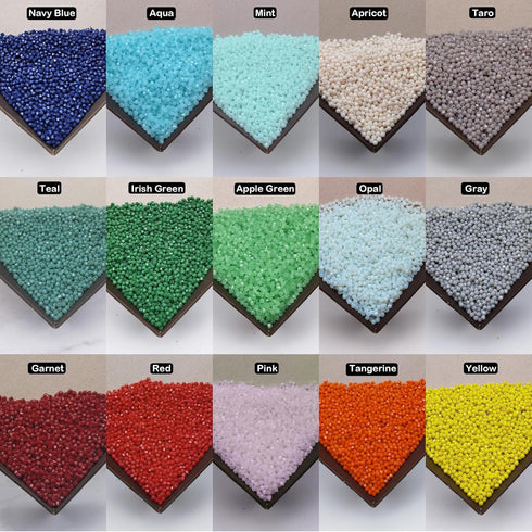 INSPIRELLE Approx 2400pcs 4mm Opaque Multicolor Bicone Beads for Jewelry Bracelet Making Bulk Faceted Crystal Glass Briolette Beads...