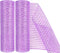 2 Pack Deco Mesh 10 Inch x 30 Feet Decor Mesh Ribbon with Metallic Foil Deco Mesh Wreath Supplies Ribbon Mesh Roll for Spring Wreaths, Craft, Part...