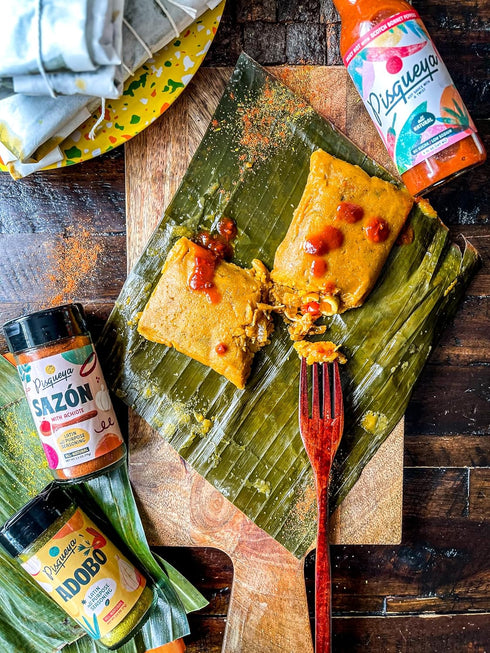 Pisqueya Adobo Multi-Purpose Seasoning, made with Dominican oregano. Low Sodium, No Sugar, No-MSG, Non-GMO, No Preservatives, No Artificial Colori...