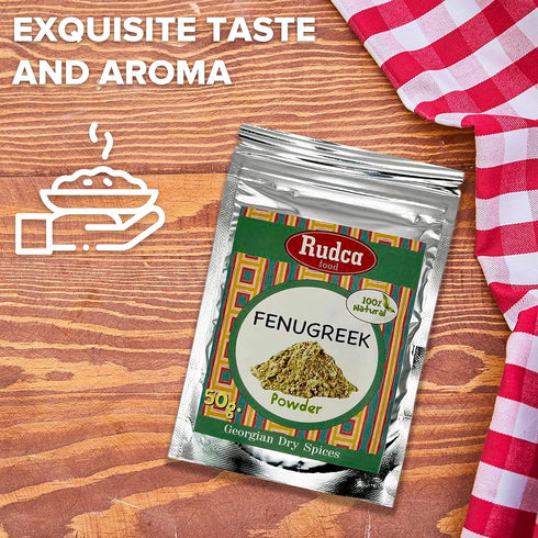 Rudca Food Utsho-Suneli Fenugreek Blue, Natural spices, Imported from Georgia, 100% natural dry spice,1.78 oz/50 gr....