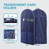 Garment Bags for Travel and Closet Storage with Zipper Pocket, Heavy Duty Waterproof Hanging Suit Bag with Handles for Suits, Coats, Jackets, Shir...