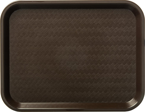Carlisle FoodService Products Cafe Food Tray, Plastic Cafeteria Tray for Schools, Dining Halls, and Restaurants, Polypropylene, 10 x 14 Inches, Ch...