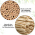 Reed Diffuser Sticks – 100 pcs of Black Rattan Essential Oil Aroma Refill Wood Sticks for Spa, Fragrance, Aromatherapy (24 cm x 3 mm)...