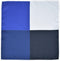 100% Silk Check Pocket Square Hand Rolled with Gift Box...