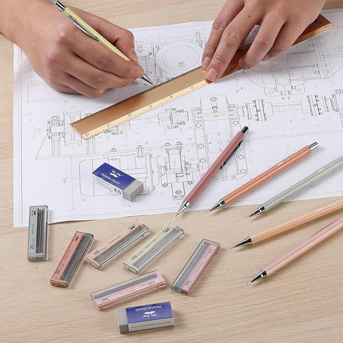 Mr. Pen- Mechanical Pencil Set with Lead and Erasers Refills, 6 Pack, Boho Theme, 0.5mm & 0.7 mm, Cute Aesthetic Pastel Led Pencils 0.7mm...