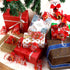 Bememo 100 Pieces Christmas Organza Bags Snowflakes Organza Bags Mesh Jewelry Candy Drawstring Small Pouches for Winter Wedding Christmas Party...