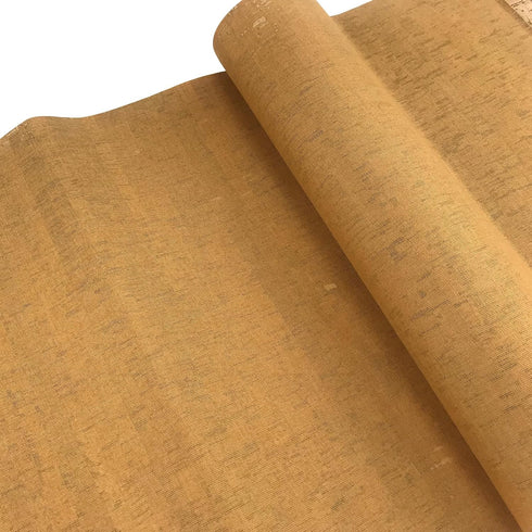 Misscrafts Cork Textured Faux Leather Sheets PU Fabric by The Yard 12.5 x 59 Inches Embellished Craft Fabric for Ornament Sewing DIY Crafts (Light...