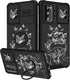 (2in1 for Samsung Galaxy S20 FE Case for Women Cute Girls Cover Butterfly Girly Pretty Kawaii White Butterfly Design with Camera Cover and Ring St...
