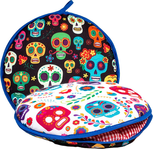 Insulated and Microwaveable, Fabric Pouch Keeps Them Warm for up to One Hour! Perfect Holder for Corn & Flour, Insulated Keeper!...