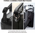 Padwa Lifestyle Velvet Camera Strap - 2" Wide Full Grain Cowhide Head Soft Velvet Straps for Photographers,Complimentary 2 Pcs Quick Release for A...