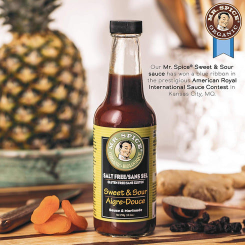 Mr. Spice Organic - Salt Free Sauce (Sweet & Sour, Single)...