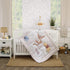 Disney Winnie The Pooh - Blustery Day Grey Cloud Super Soft Baby Blanket with Applique...