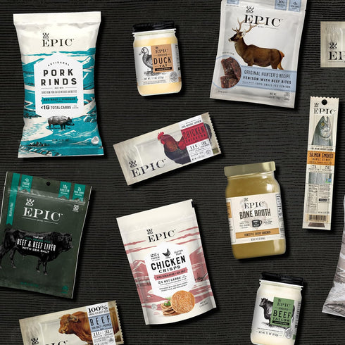 EPIC BBQ Pork Rinds Gluten Free, 2.5oz...