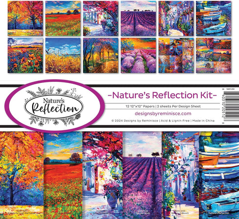 Reminisce Nature's Reflection Scrapbook Collection Kit...
