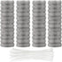 48 Pieces Lint Traps Washing Machine Stainless Steel Lint Snare Traps Laundry Mesh Washer Hose Filter with 48 Pcs Cable Tie...