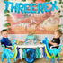 KatchOn, Big Blue Three Rex Balloons - 35 Inch Pack of 10 | Blue Dinosaur Balloon, Three Rex Birthday Party Decorations Boy | Blue Dinosaur Party ...