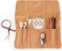 Foster & Rye Canvas Travel Bartender Kit Barware Set, Cocktail Tool Bag and Portable Bar Set perfect Gifts for Men, Set of 7, Brown...