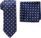 Stacy Adams Men's Tall Plus Size Satin Dot Tie Set Extra Long...