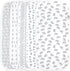 Baby Burp Cloths - Double Layered Top Layer 100% Cotton and Bottom Layer 100% Polyester Fleece Absorbent Burping Cloth Extra Absorbent Baby Burp C...