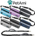 PetAmi Hands Free Dog Leash, Dog Running Leash Belt for Walking Jogging, Dog Waist Zipper Pouch Fanny Pack with Poop Bag Dispenser, Dual Padded Ha...