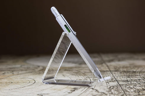 Troika Construction Ballpoint Pen, Silver (PIP20SI)...