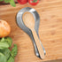 OGGI Stainless Steel Spoon Rest- Long Handle Holds Kitchen Utensils in Place, Great Spoon Rest for Counter, Stove Top, or Coffee Station; Kitchen ...