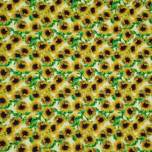 iNee Sunflower Fat Quarters Fabric Bundles, Quilting Fabric for Sewing Craftting,18 x 22 inches (Sunflower)...