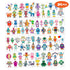 Robot Temporary Tattoos 8 Sheets 84 PCS Robotic Party Decorations Supplies Favors Robot Theme Birthday Cute Stickers Christmas Gifts for Boys Girl...