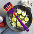 Baltique Waikiki Collection 12-1/2" Wooden Slotted Spatula, Safe for Nonstick...