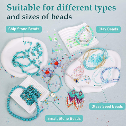 PP OPOUNT Electric| Clay| Seed Bead Spinner with 3171 PCS Jewelry Beads Set, Fast Beading Bead Spinner Machine for Jewelry Making (Patent Product)...