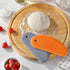2PCS Bowl Scraper, Kaloo Silicone Food Scraper for Bread, Bench, Dough, Sourdough, Baking Dishwasher Safe (6.9"*3.14", Grey+Orange)...
