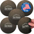 JAR HEADS Rubber Jar Opener Gripper Pad 5 Pack - Thick 5 Inch Grippers for Opening Jars Made in the USA - Jar Opener for Weak Hands & Seniors with...