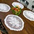 Heritage Lace Victorian Rose 13x20 White Placemat (Set of 4)...