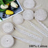 Beige Lace Ribbon Cotton Crochet Lace Trim for Scrapbooking Dream Catcher Decorative Crafts Supply (33 Yards)...