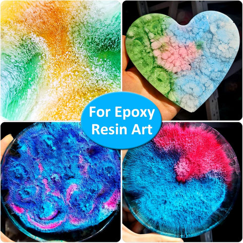 Alcohol Ink Set - 26 Bottles Vibrant Colors Alcohol Inks, High Concentrated Resin Ink, 10 Colors Metallic Alcohol Pigment Resin, Alcohol Based Ink...