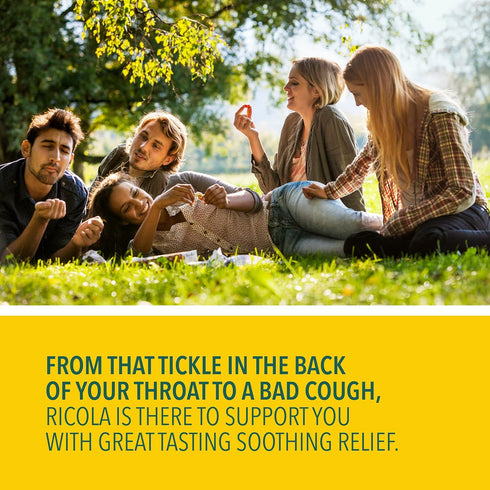 Ricola Berry Medley Throat Drops, 45 Count, Delicious Throat Relief & Care, Oral Anesthetic, Naturally Flavored...