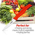 Paring Knife, German Stainless Steel Blade, 8 Inches, 3/12 Inch Blade, Red...