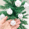 PEPPERLONELY 6PC Miniature Plastic Unicorn Ornaments for Mini Christmas Tree Fairy Garden Christmas Decorations 1-3/16"...