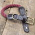 Embark Pets Country Dog Rope Collar - Braided Cotton and Rolled Leather Dog Collar for Small Dogs - Durable Dog Collars for Small Dogs and Strong ...