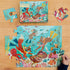 eeBoo: Deep Sea Treasure - 20 Piece Puzzle - 15 x 11 Kids Jigsaw, Oversized Glossy Pieces, Ocean Themed, Preschool Puzzle, Ages 3+...