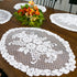 Heritage Lace Victorian Rose 13x20 White Placemat (Set of 4)...